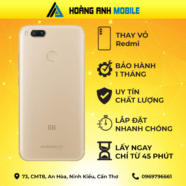 Thay vỏ Xiaomi Mi A1