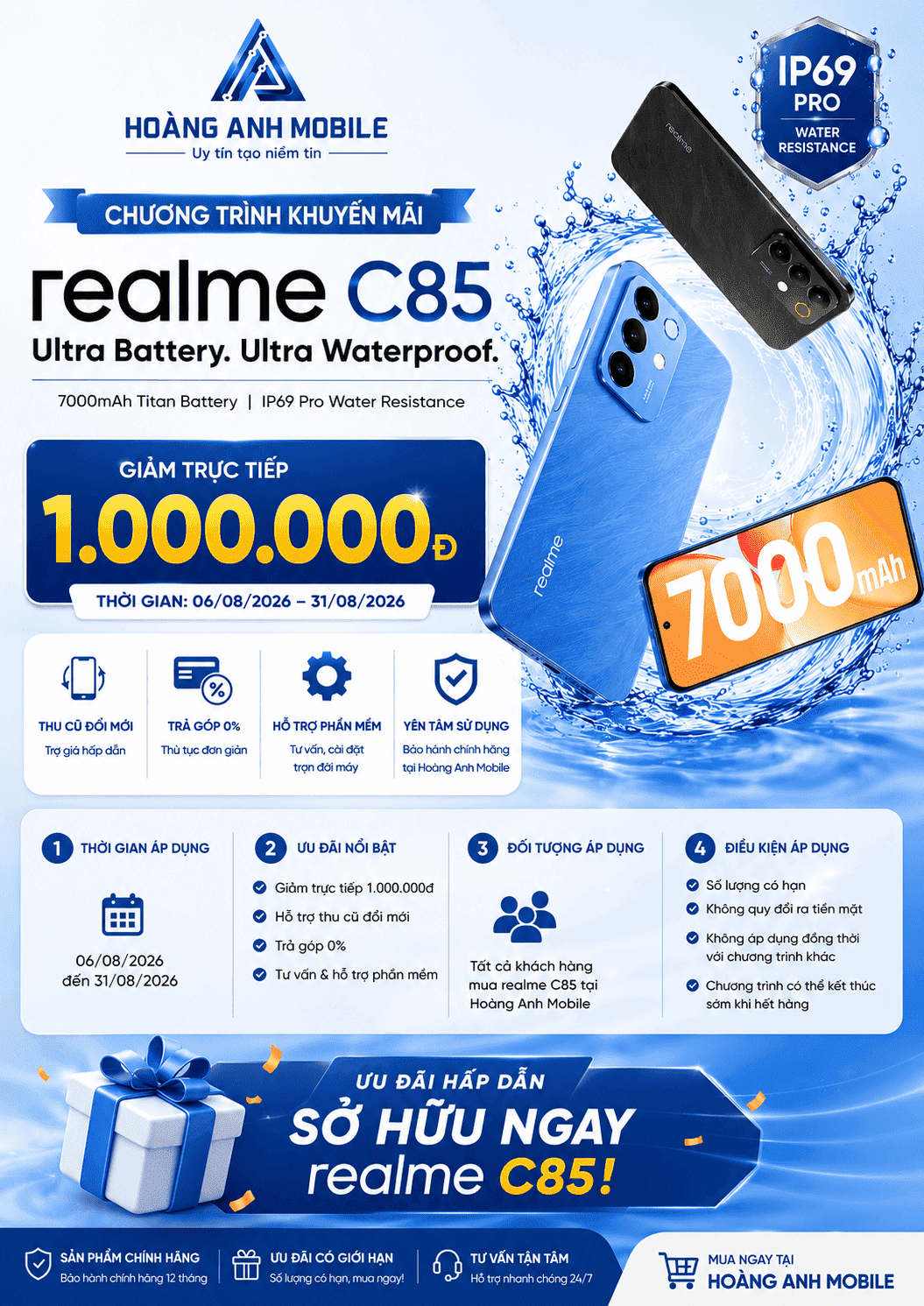 Khuyến mãi Realme C85