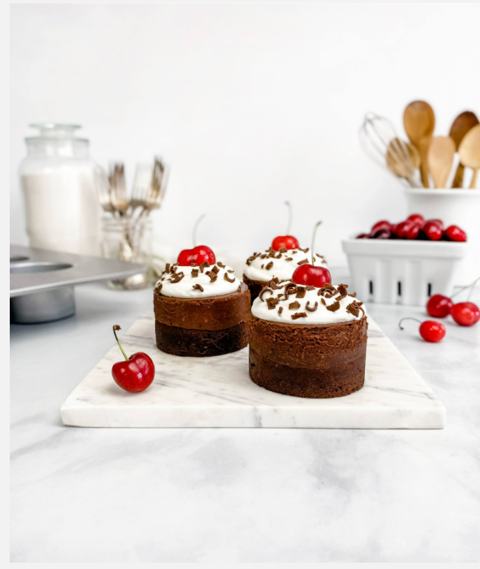 USA PAN - 1285CC Khuôn bánh Cheesecake mini 6 ô 7.9x7.9x5.4cm