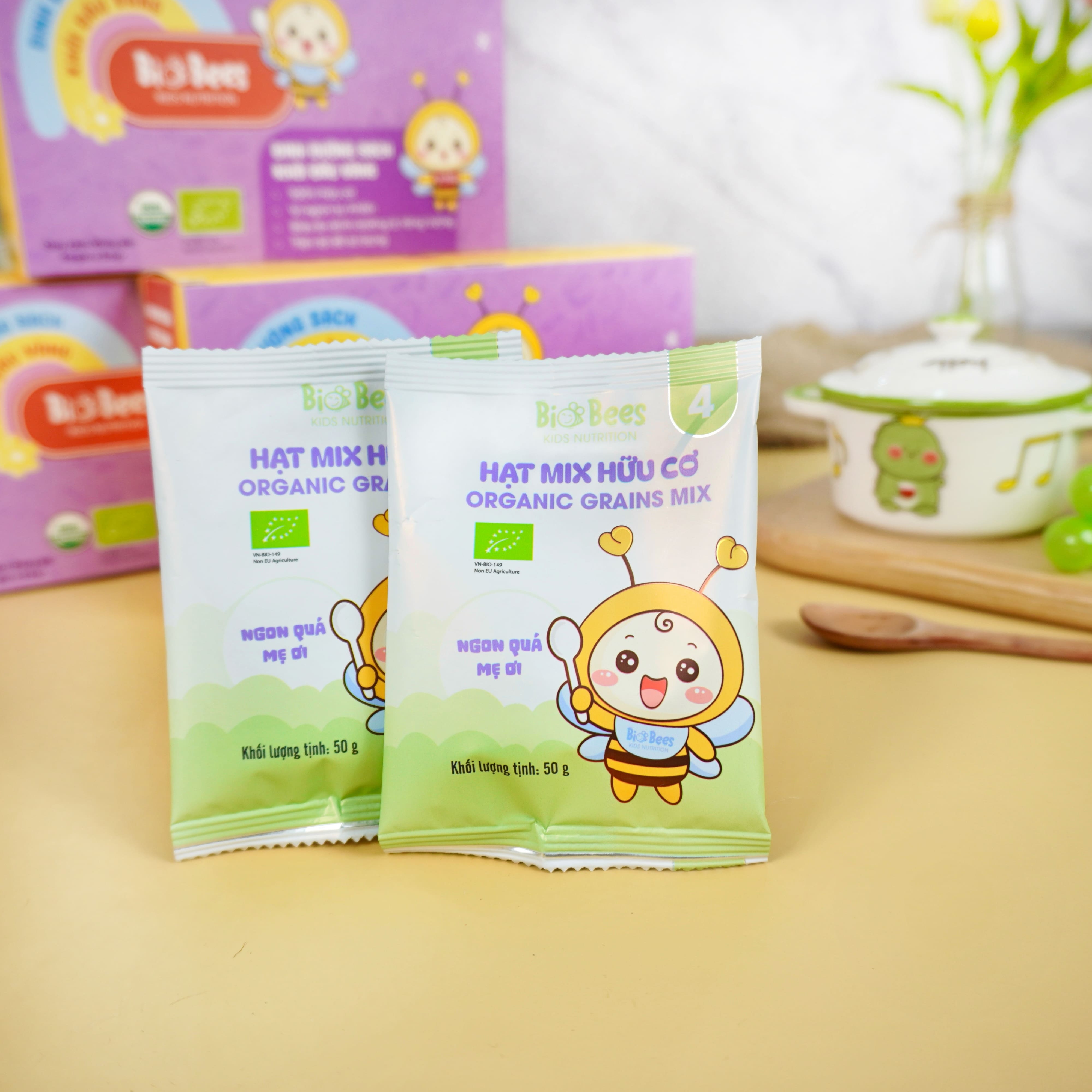 BIOBEES - Hạt Mix Hữu Cơ Số 4