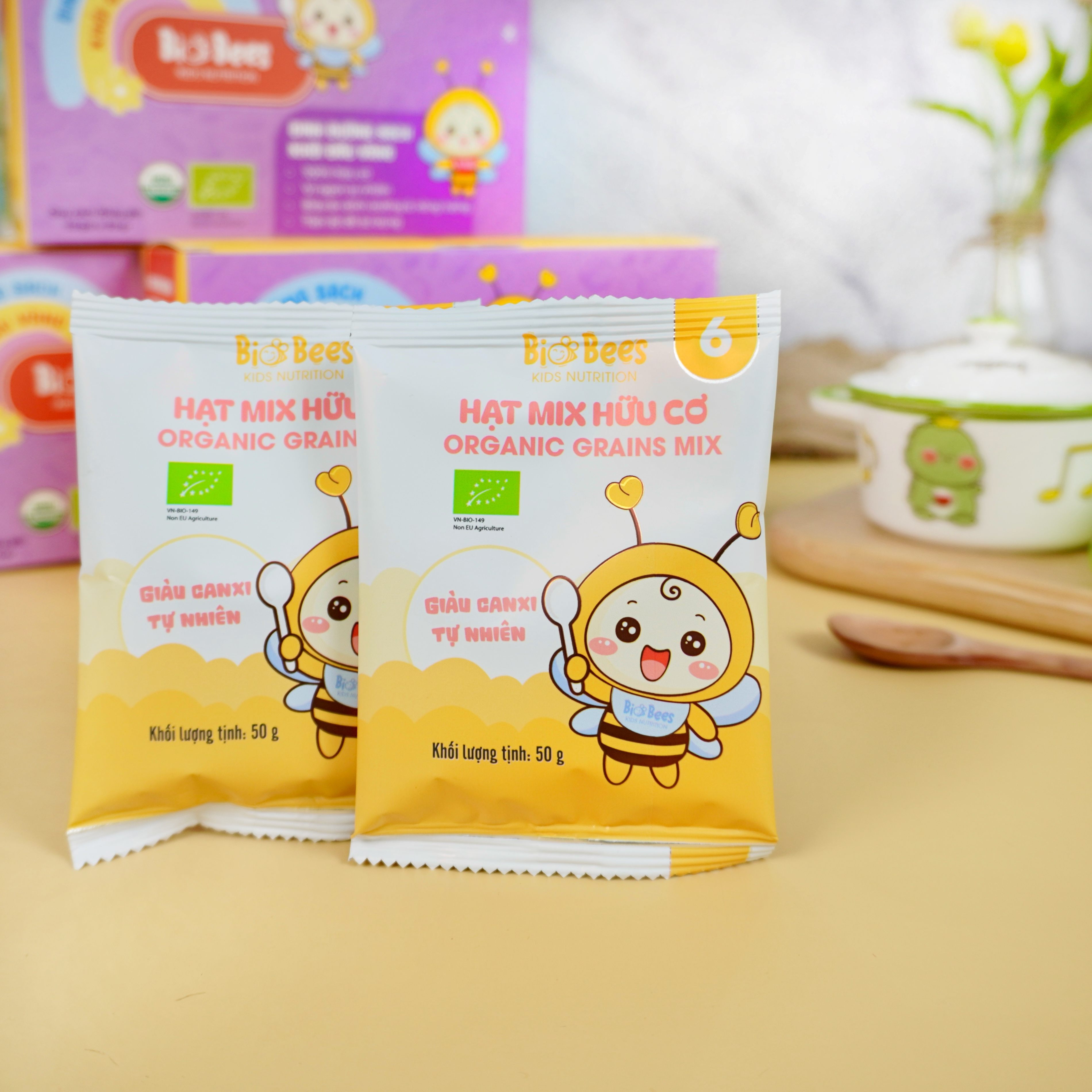BIOBEES - Hạt Mix Hữu Cơ Số 6