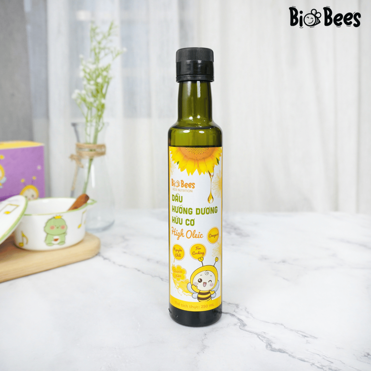 BioBees- Dầu hướng dương hữu cơ dòng high oleic