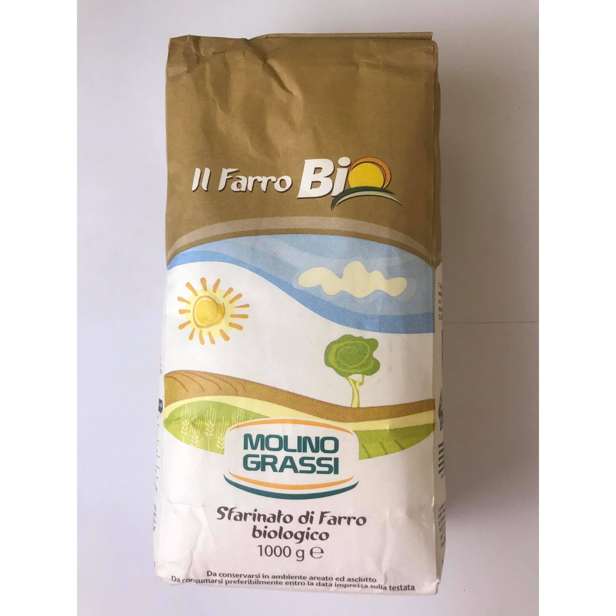 Bột mì spelt hữu cơ Molino Grassi 1kg