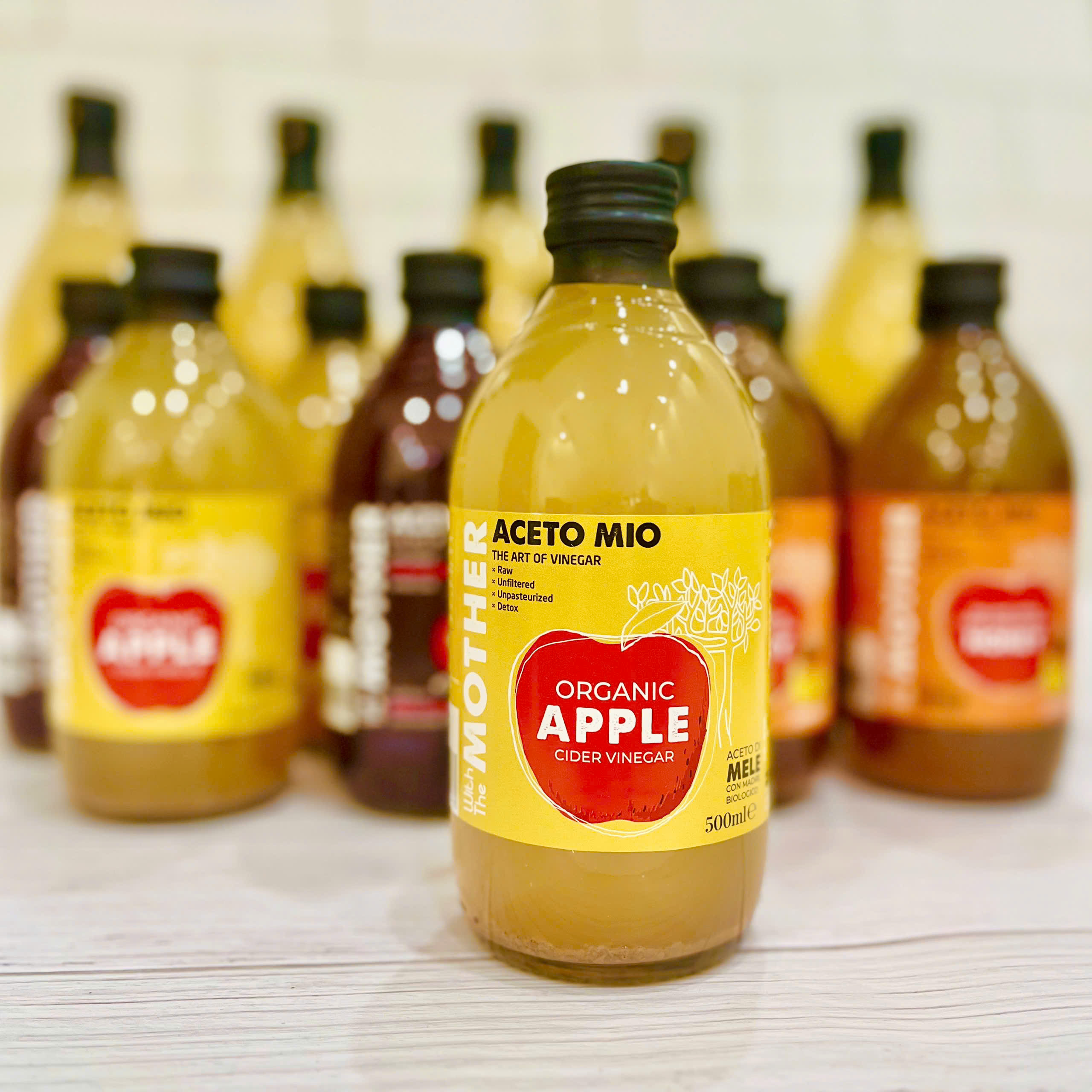 Aceto Mio - Giấm Táo Hữu Cơ 500ml