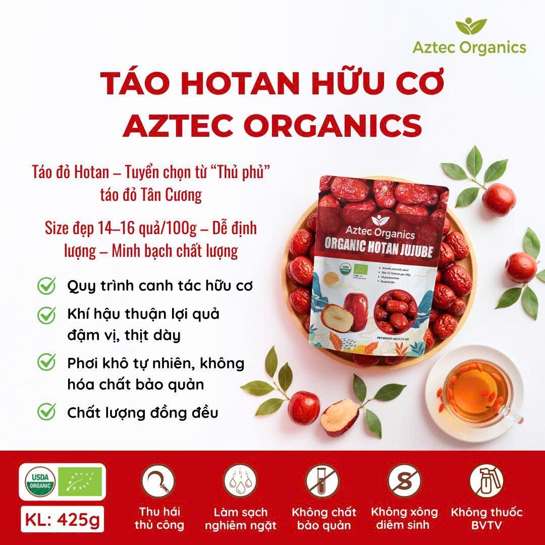 Aztec Organics - Táo Đỏ Hotan Hữu Cơ 425g