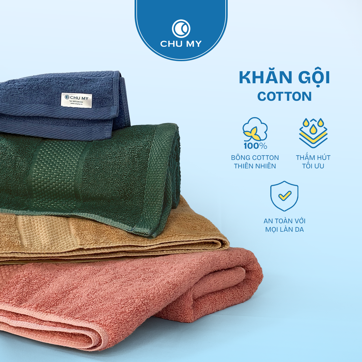 Khăn gội Hàn Quốc