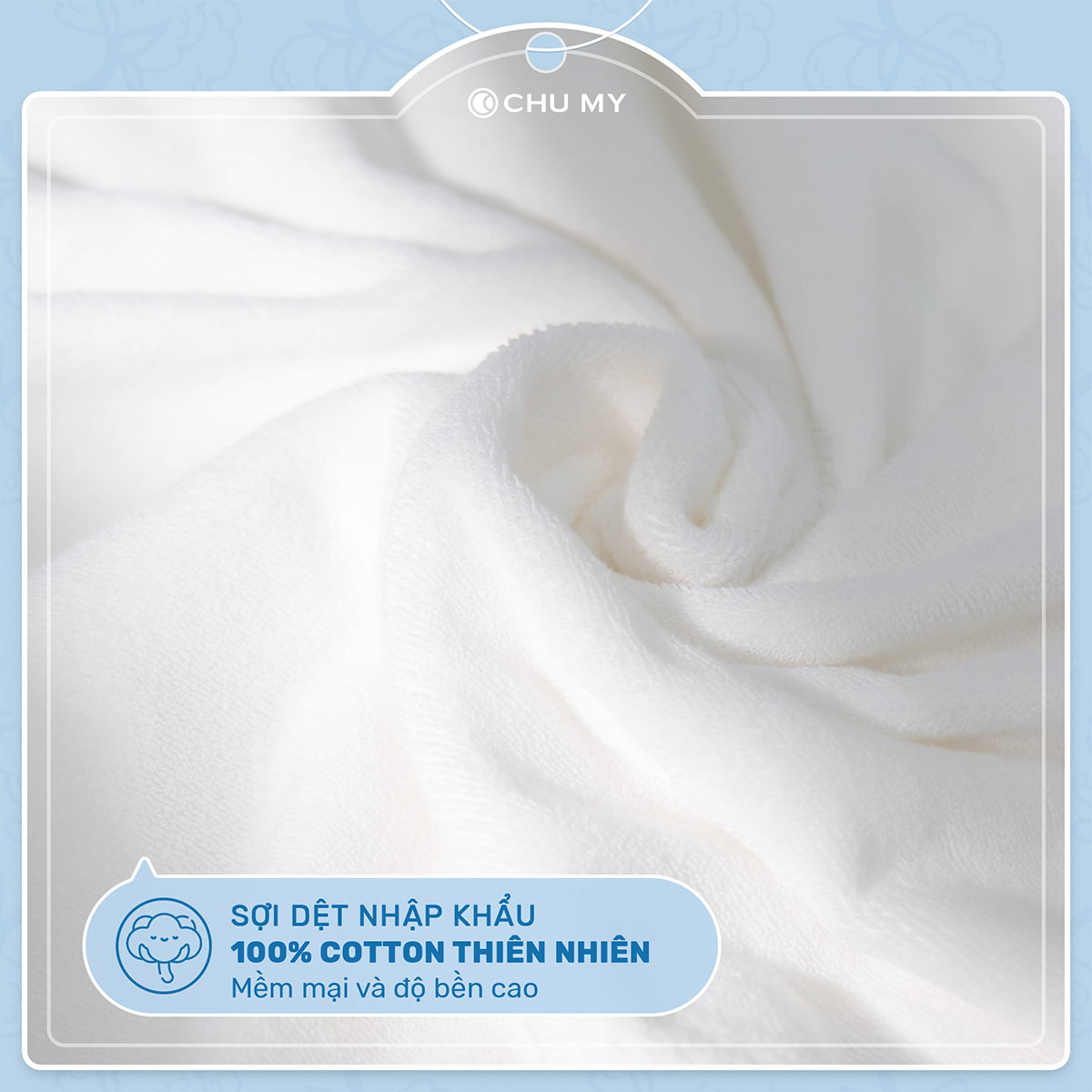 Khăn mặt vuông khách sạn 34x34cm - 60g