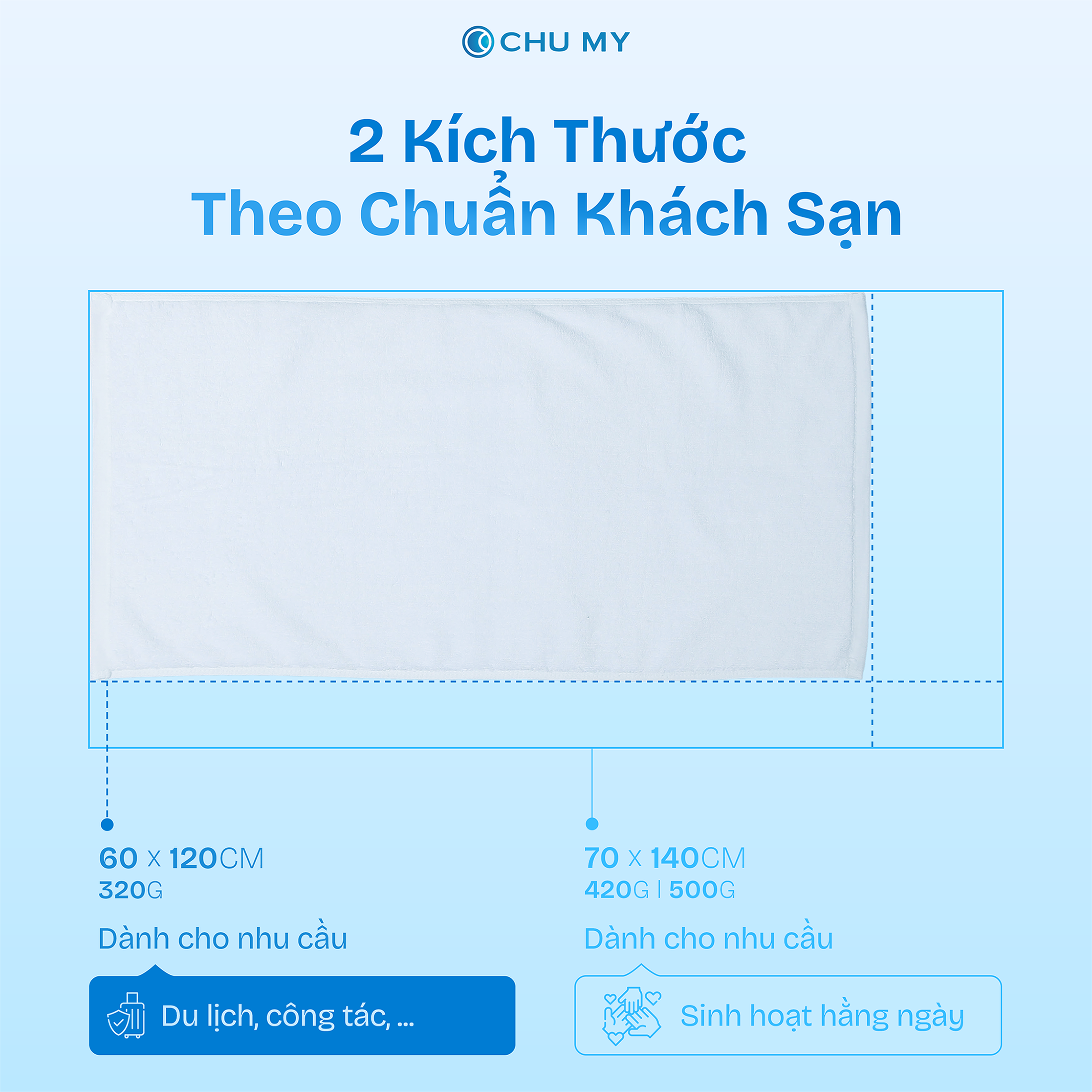 Khăn tắm khách sạn
