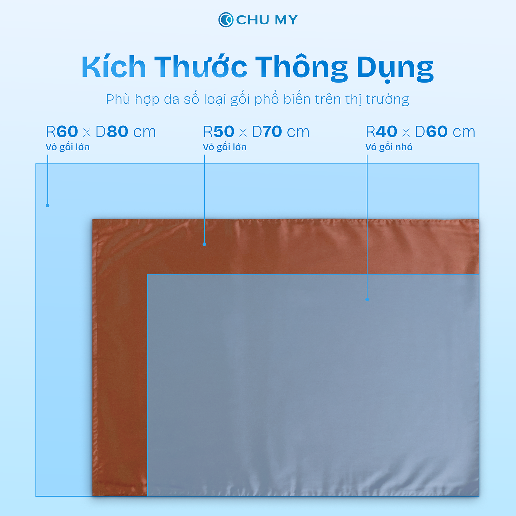 Vỏ gối Tencel 60S