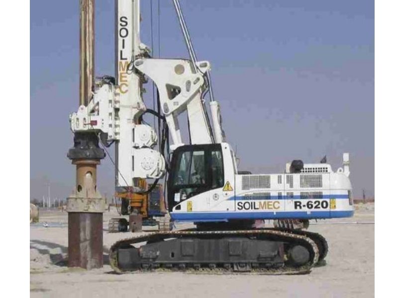 Cấu tạo của máy cọc nhồi LQR 80