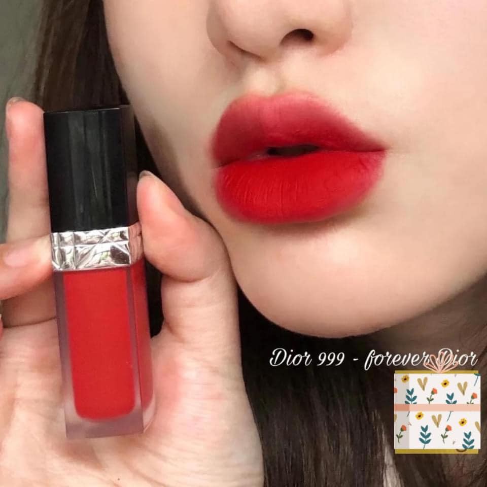 Son Kem Dior Rouge Ultra Care Liquid 999 Bloom