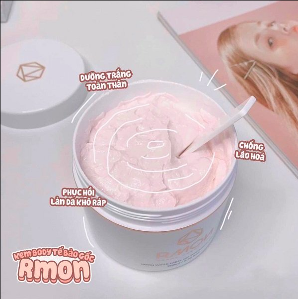 Kem Dưỡng Trắng Da Tế Bào Gốc Rmon White Label Dia Whitening Cream 200ML |  Lala Cosmetics - Thiên đường mỹ phẩm