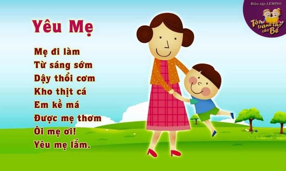 BÉ TẬP NÓI QUA CÁC BÀI THƠ HAY