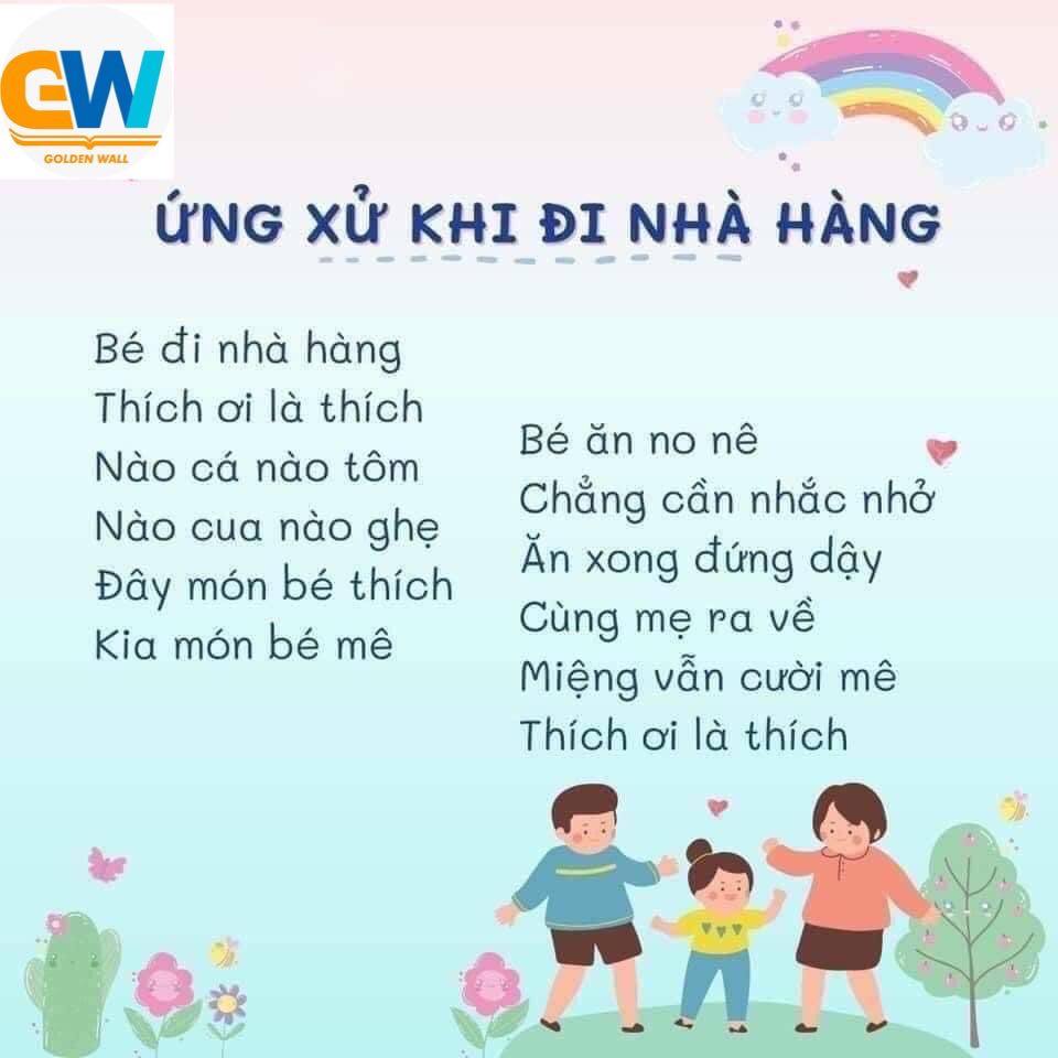 DẠY BÉ QUA CÁC BÀI THƠ DỄ NHỚ