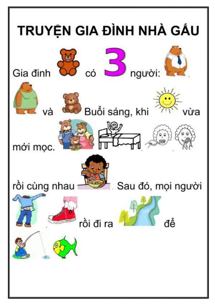 ĐỌC TRUYỆN THEO CÁCH CỦA BÉ