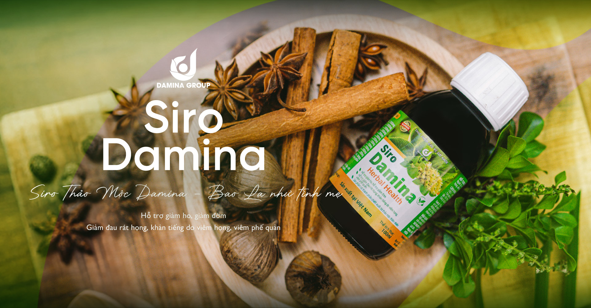 SIRO DAMINA HERBAL HEALTH - BẢO VỆ SỨC KHOẺ CẢ GIA ĐÌNH