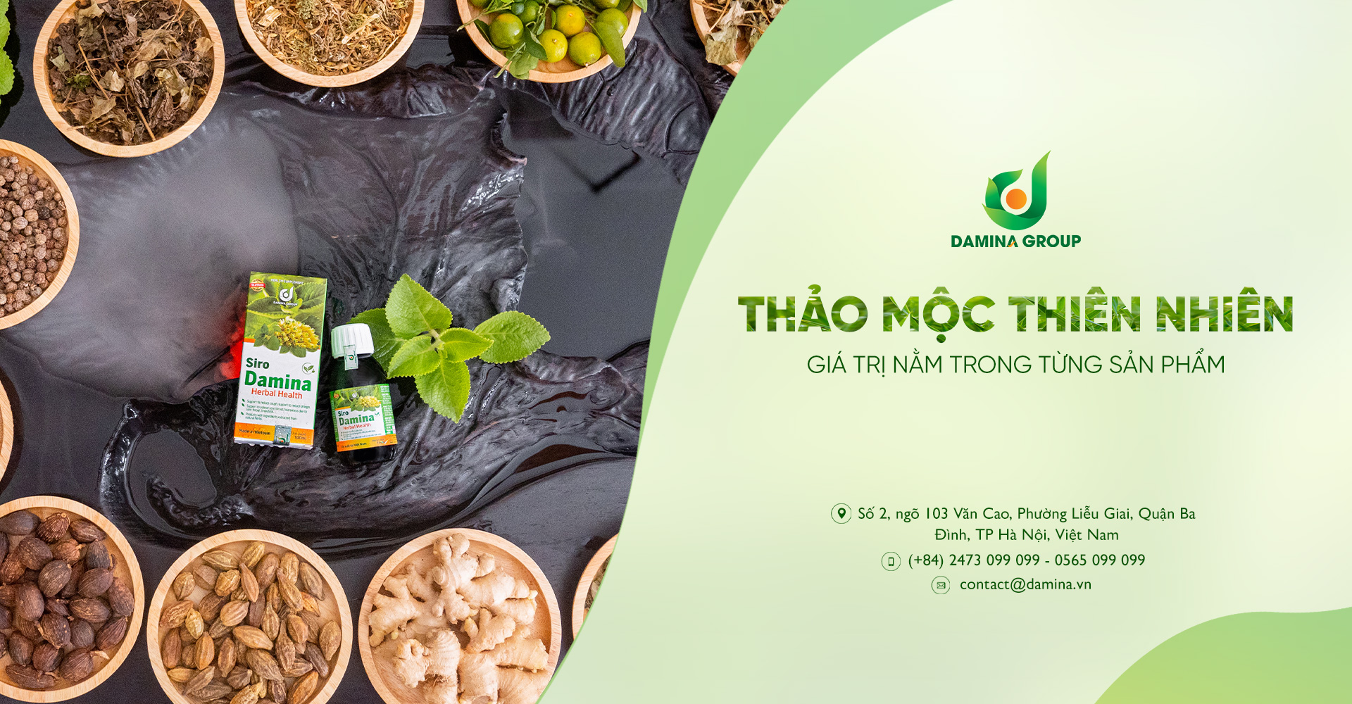 THẢO MỘC THIÊN NHIÊN - GIÁ TRỊ NẰM TRONG TỪNG SẢN PHẨM