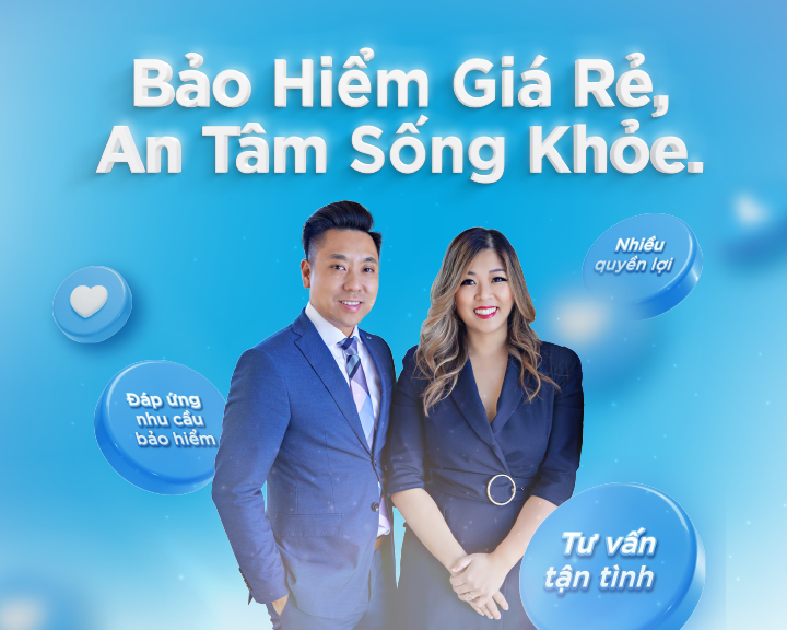 Bảo Hiểm Giá Rẻ, An Tâm Sống Khoẻ.