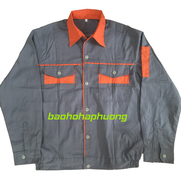 áo kỹ thuật màu chì phối cam