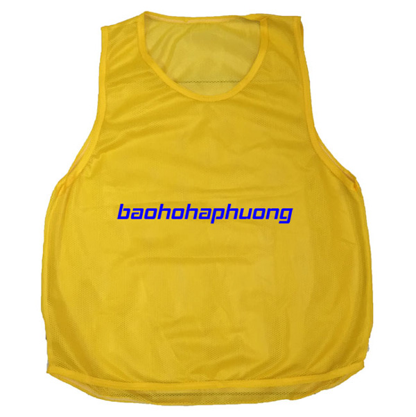 Áo lưới team building màu vàng