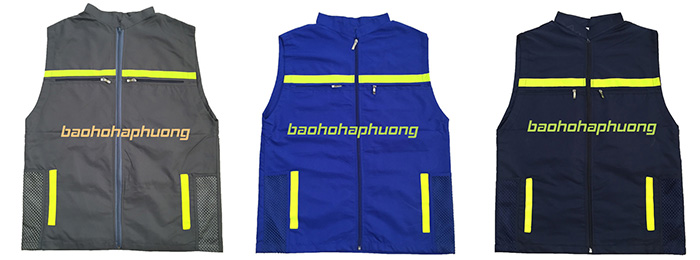 Áo phản quang kỹ sư vải gió 2 lớp