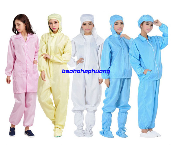 đồng phục phòng sạch chống tĩnh điện