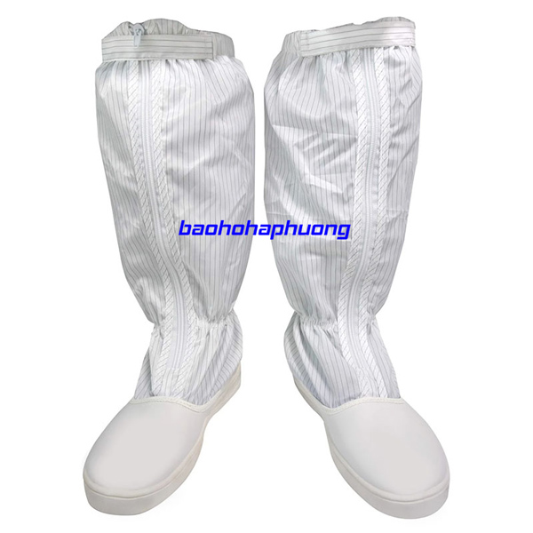 giày phòng sạch cao cổ chống tĩnh điện