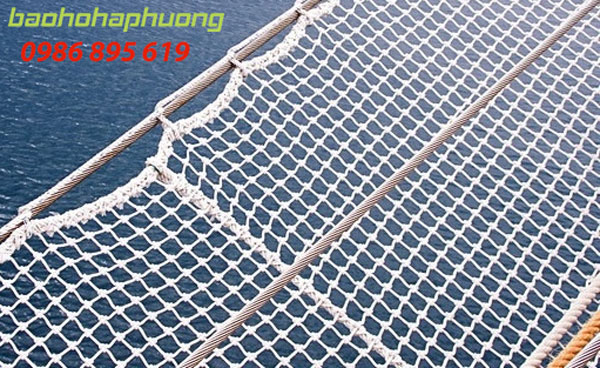 lưới dù an toàn màu trắng