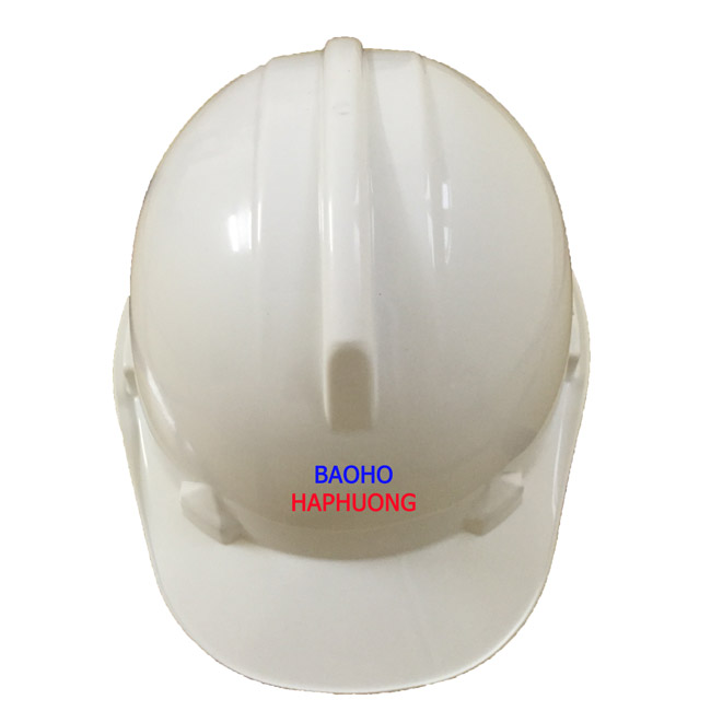Mũ bảo hộ Thùy Dương núm vặn màu trắng 1