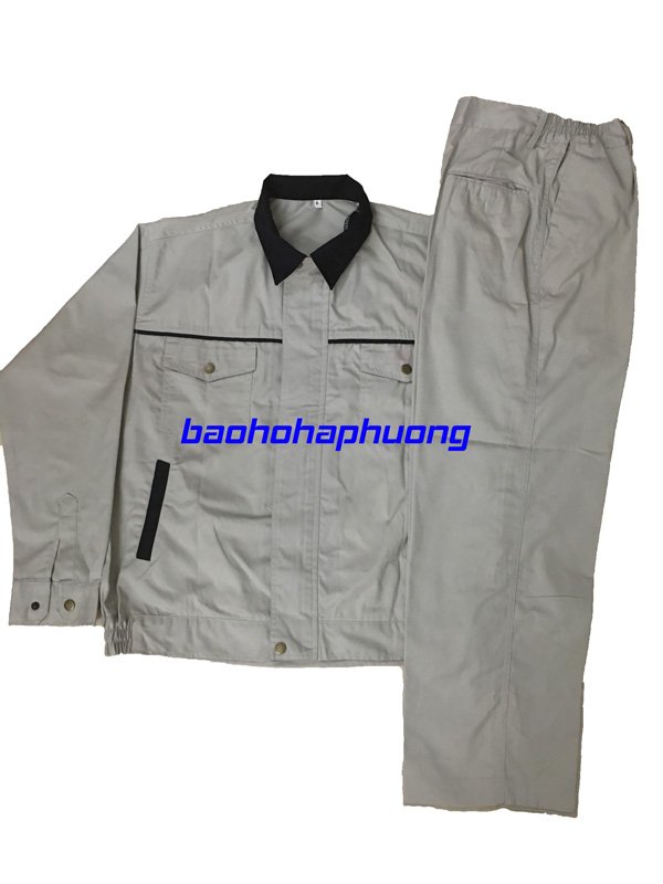 Quần áo bảo hộ cho kỹ sư màu ghi