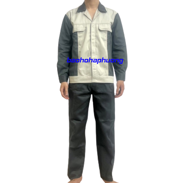 quần áo bảo hộ màu chì phối ghi sáng 02