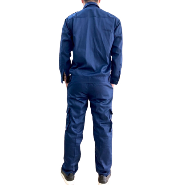 quần áo công nhân túi hộp màu tím than 1