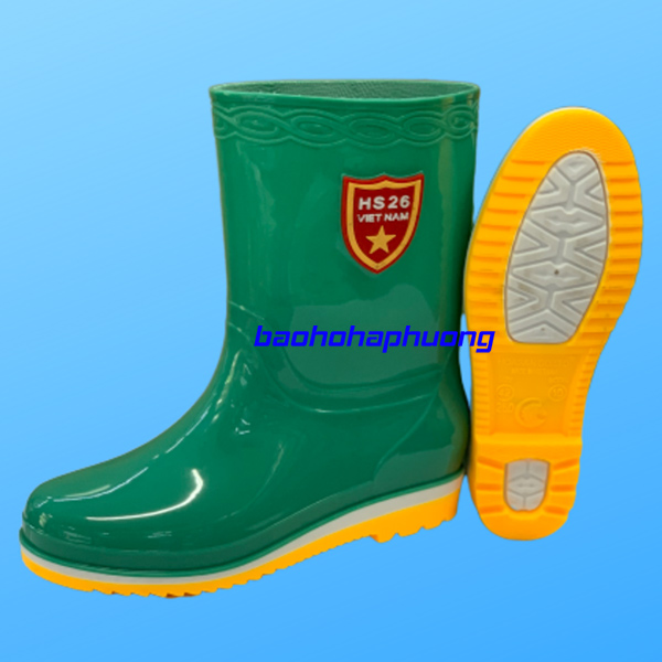 ủng bảo hộ thấp cổ nữ hoa san 010 bộ đội