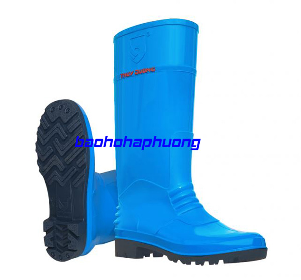 Ủng chống hóa chất thùy dương màu xanh