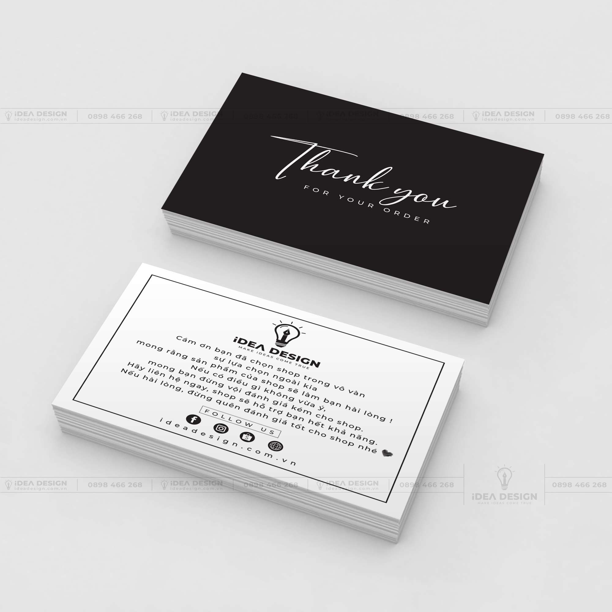 Card Thank You - Card Cám Ơn 10