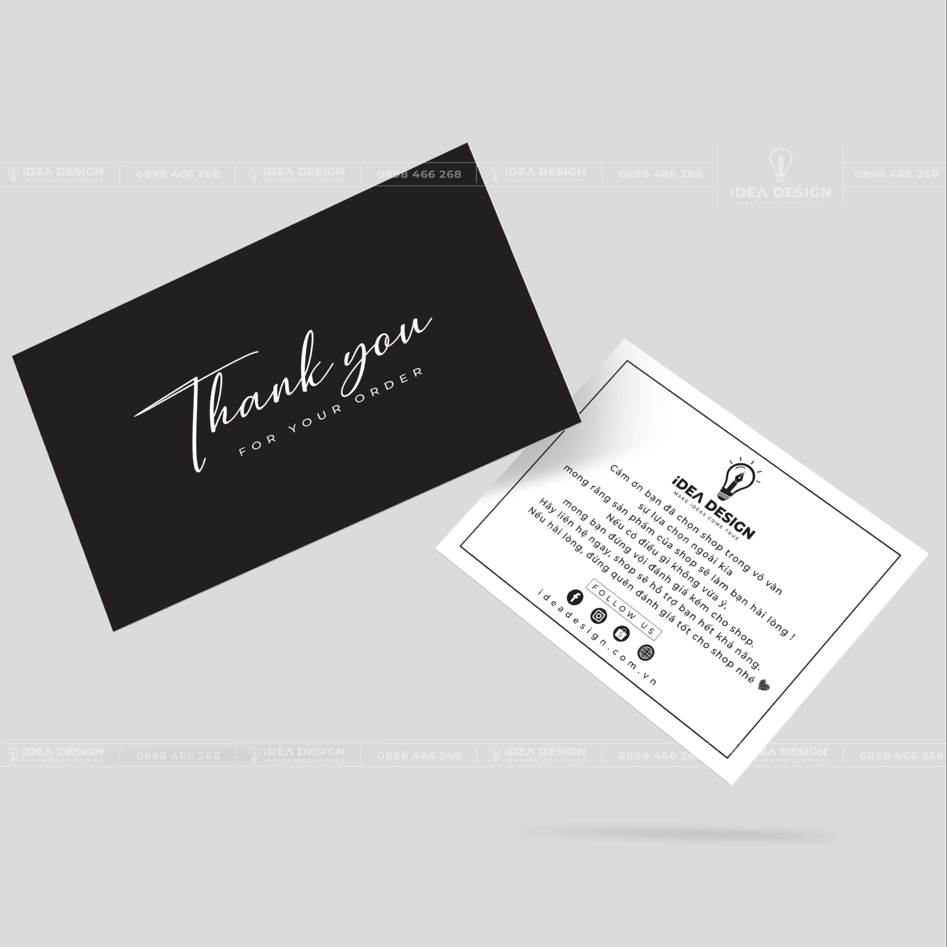 Card Thank You - Card Cám Ơn 10