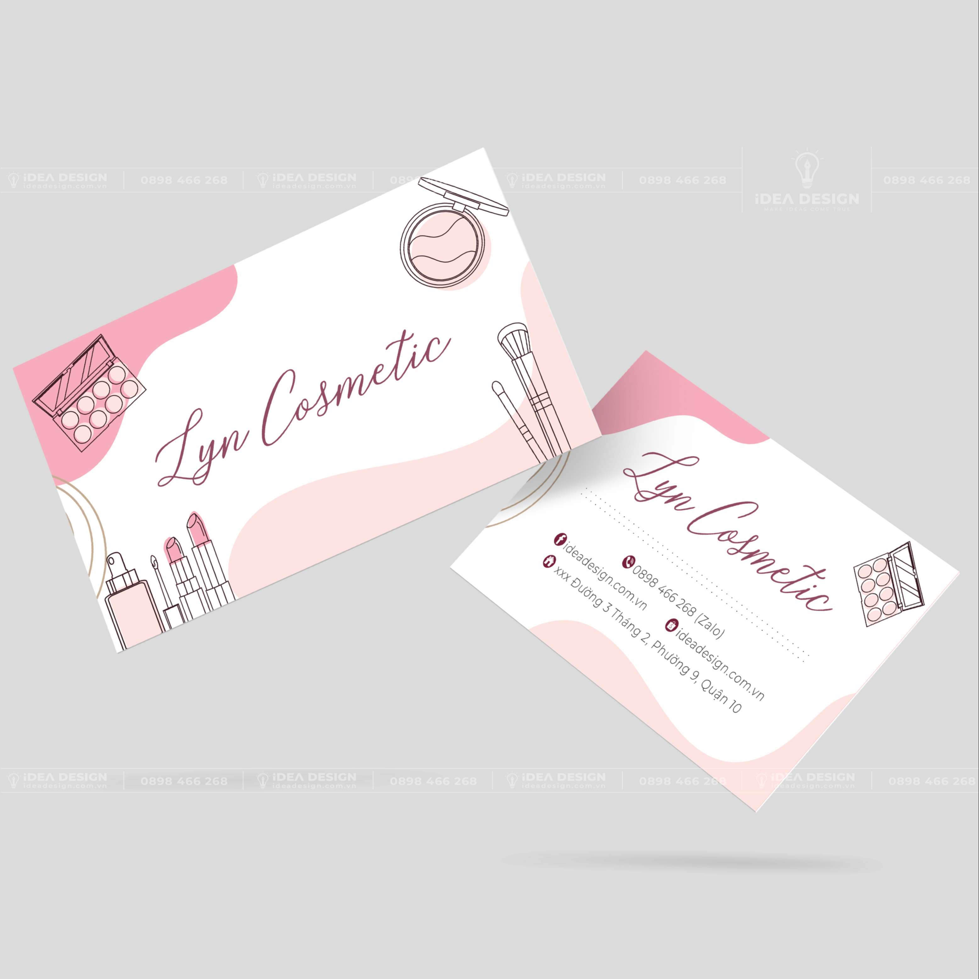Card Visit Mỹ Phẩm - Make Up 01