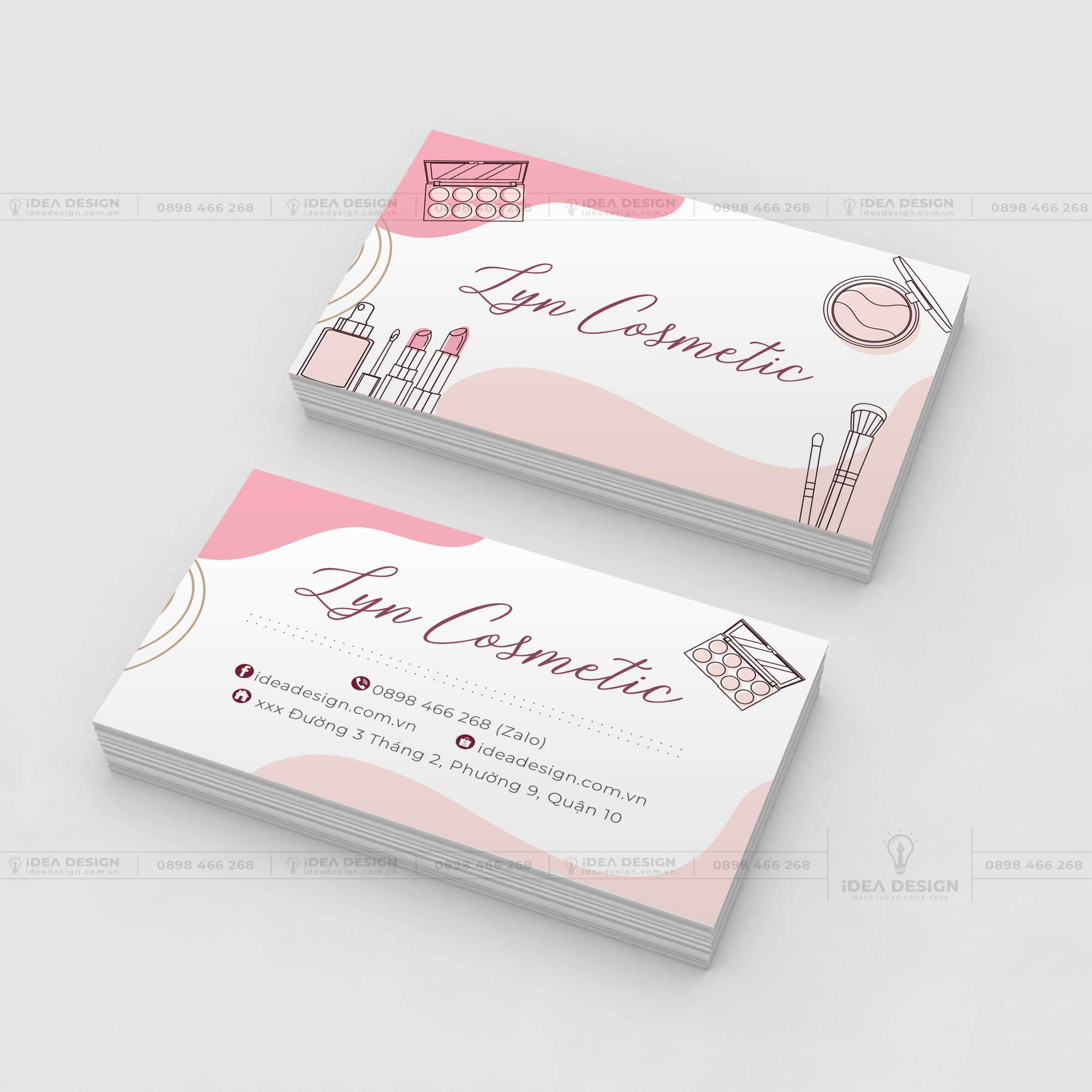 Card Visit Mỹ Phẩm - Make Up 01