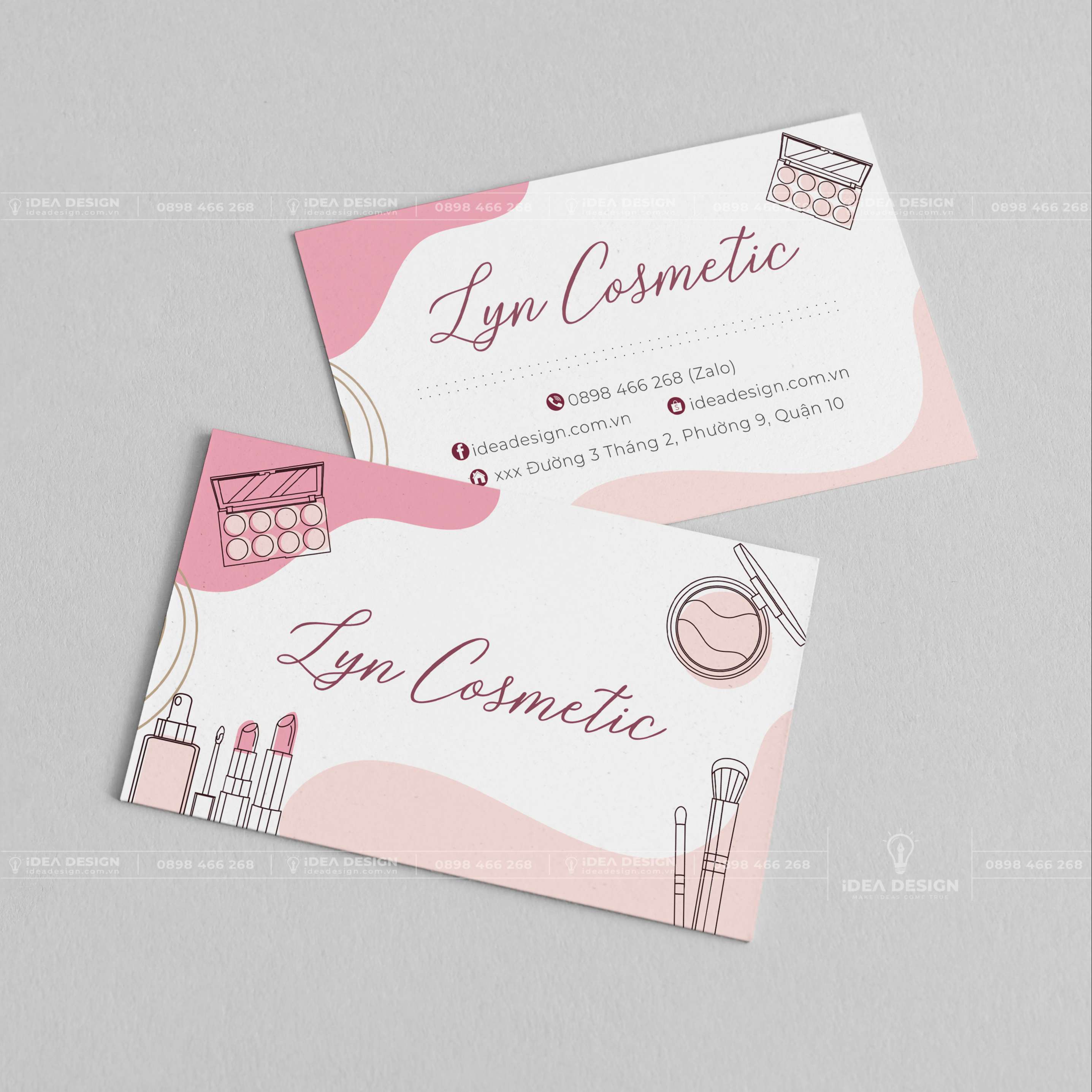 Card Visit Mỹ Phẩm - Make Up 01