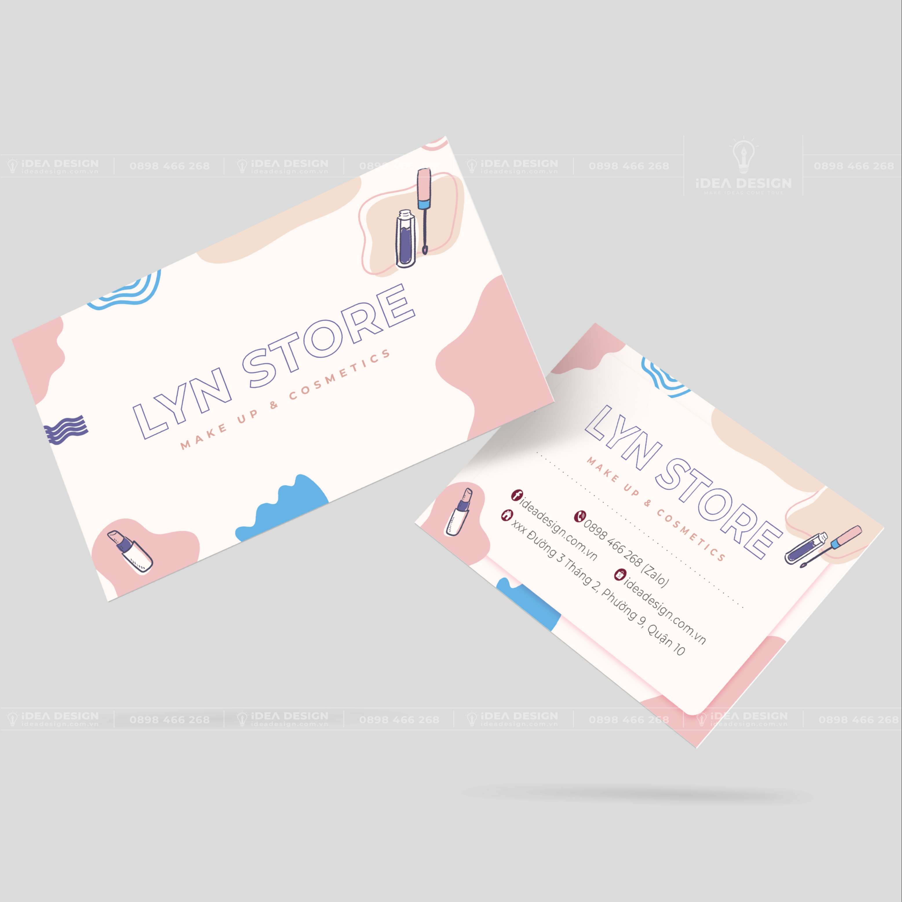 Card Visit Mỹ Phẩm - Make Up 02
