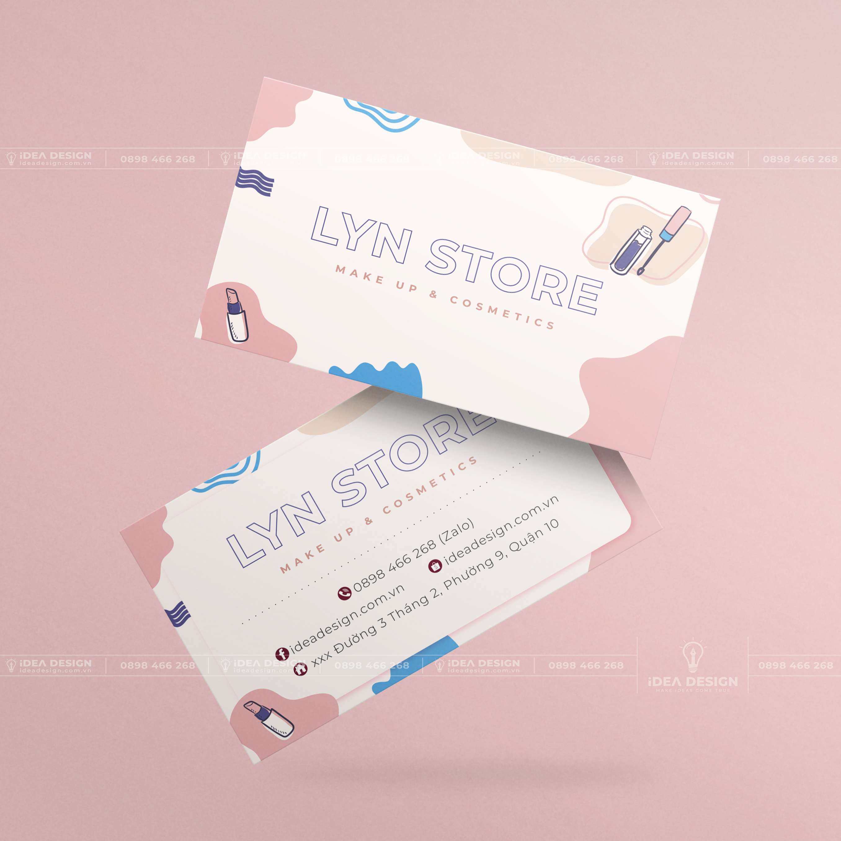 Card Visit Mỹ Phẩm - Make Up 02
