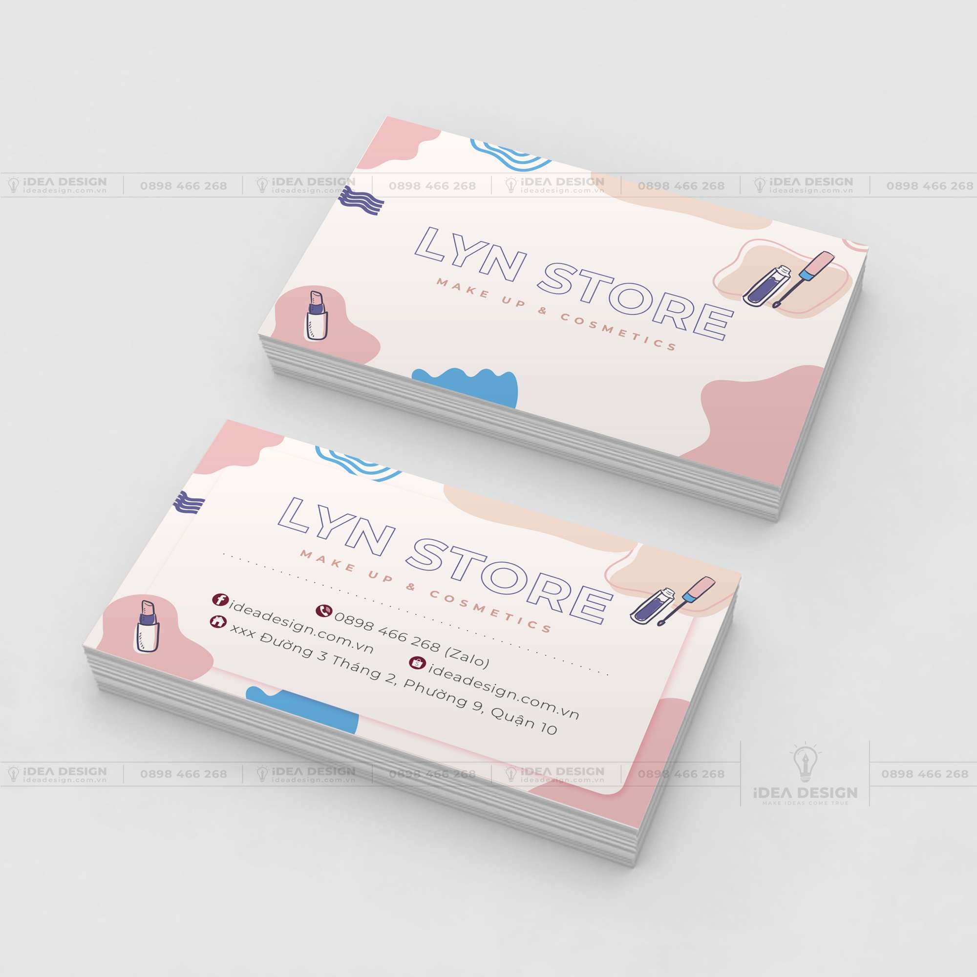 Card Visit Mỹ Phẩm - Make Up 02