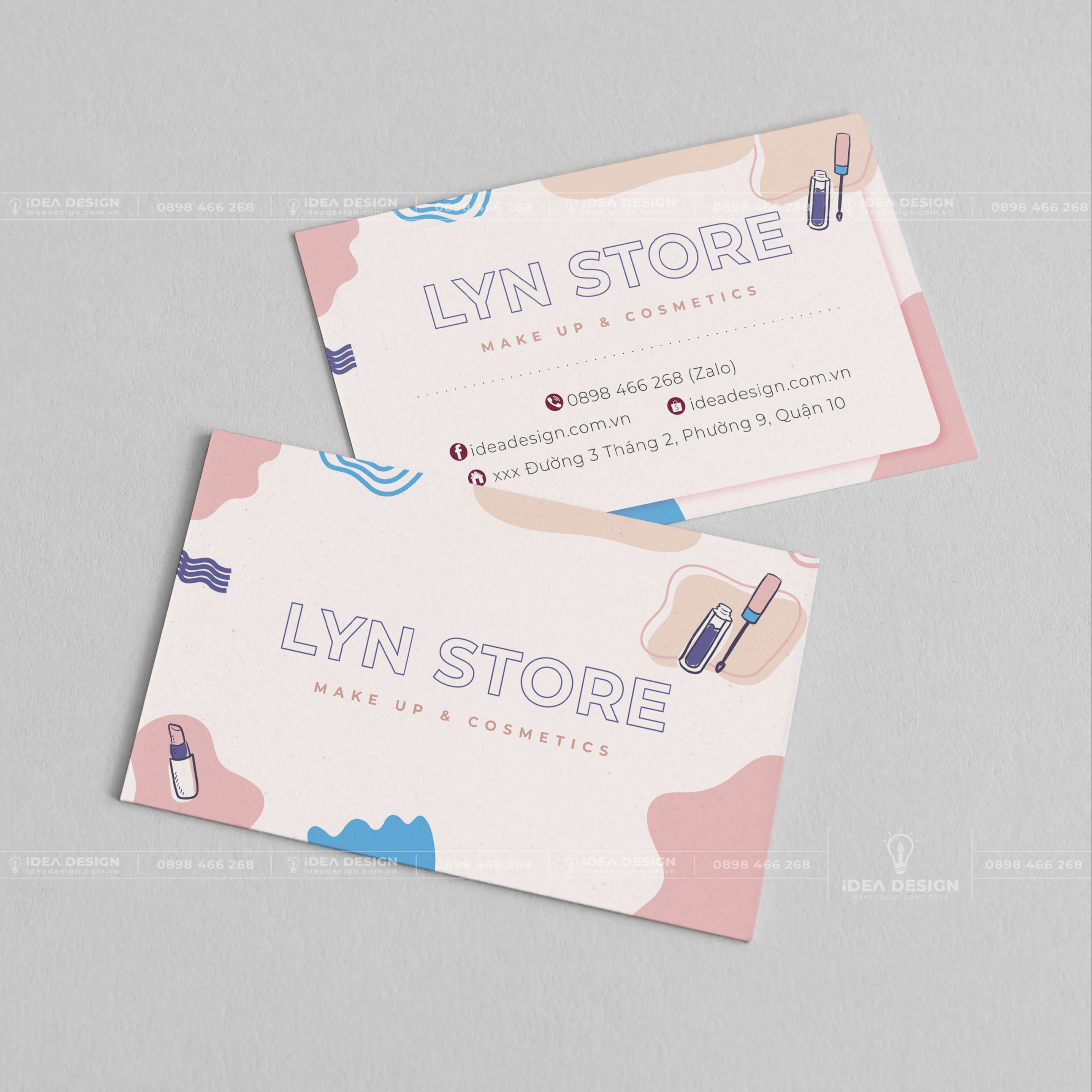 Card Visit Mỹ Phẩm - Make Up 02