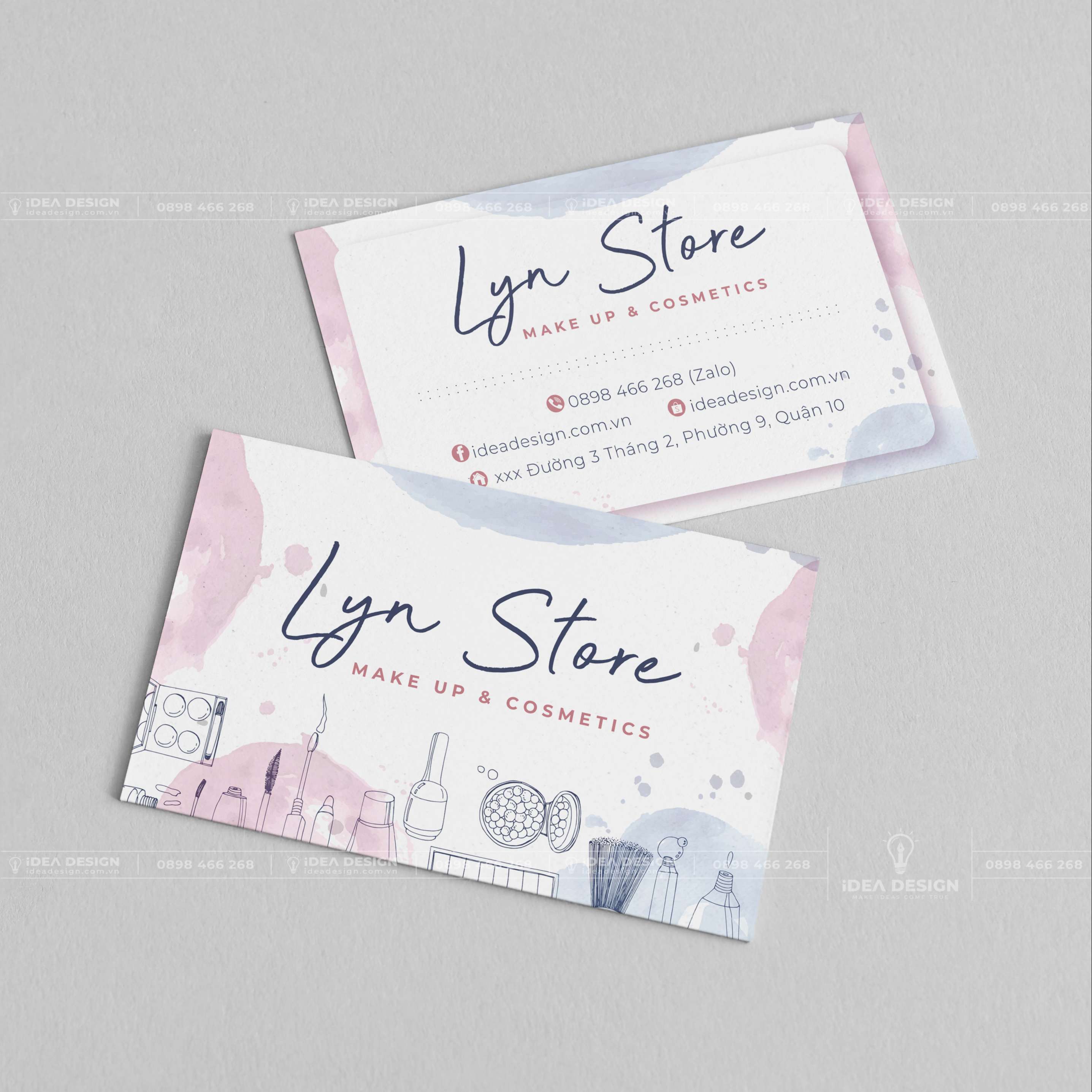 Card Visit Mỹ Phẩm - Make Up 03