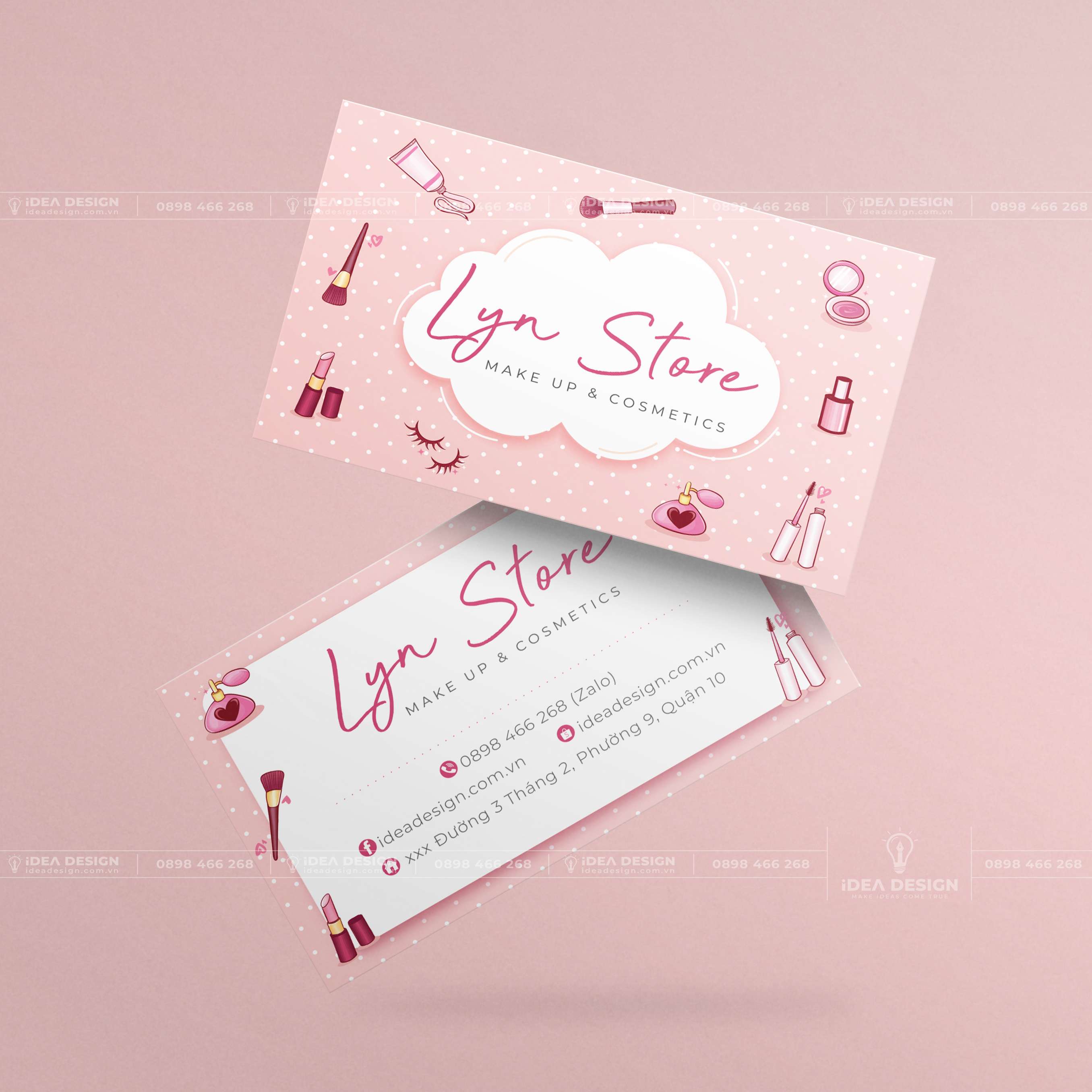 Card Visit Mỹ Phẩm - Make Up 04