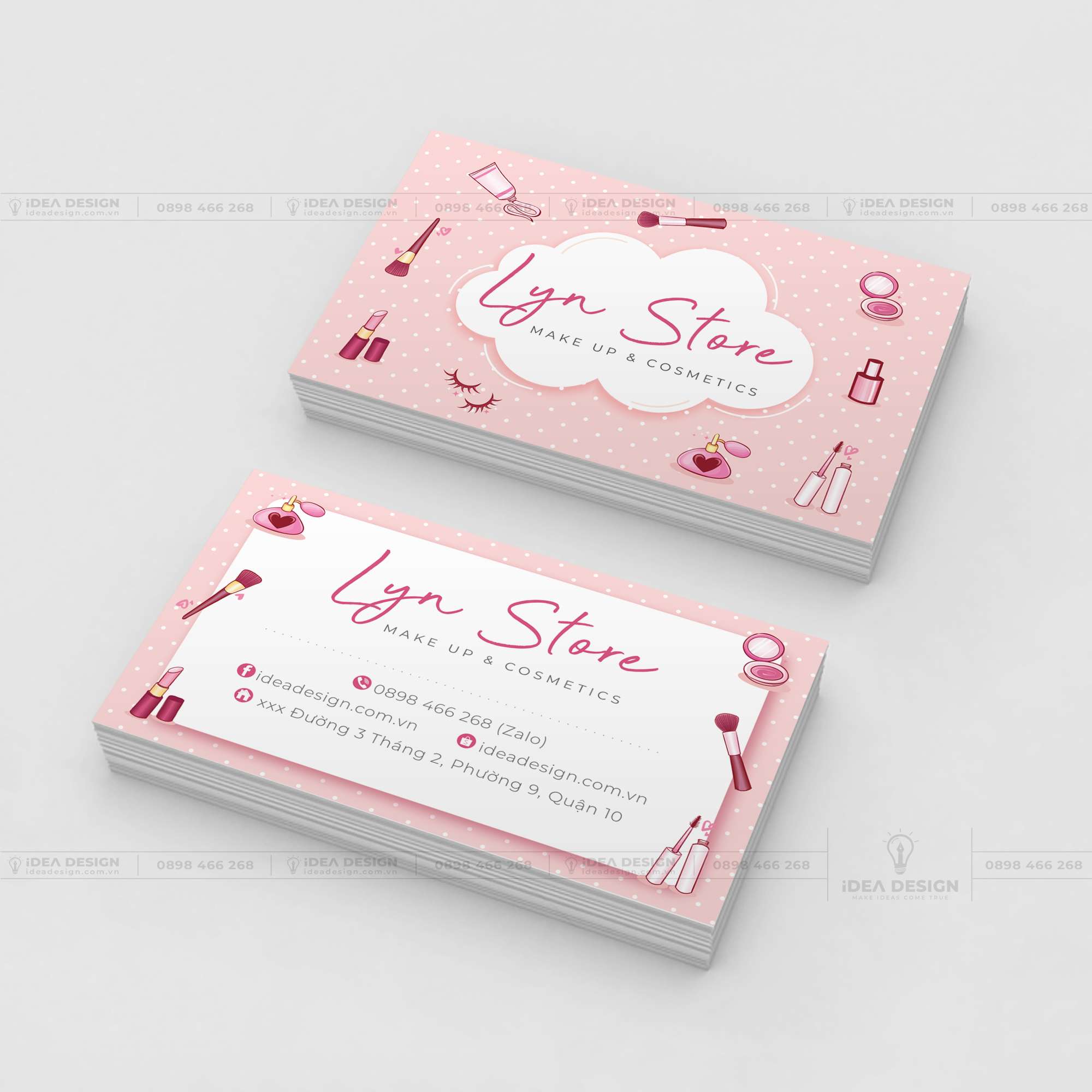 Card Visit Mỹ Phẩm - Make Up 04