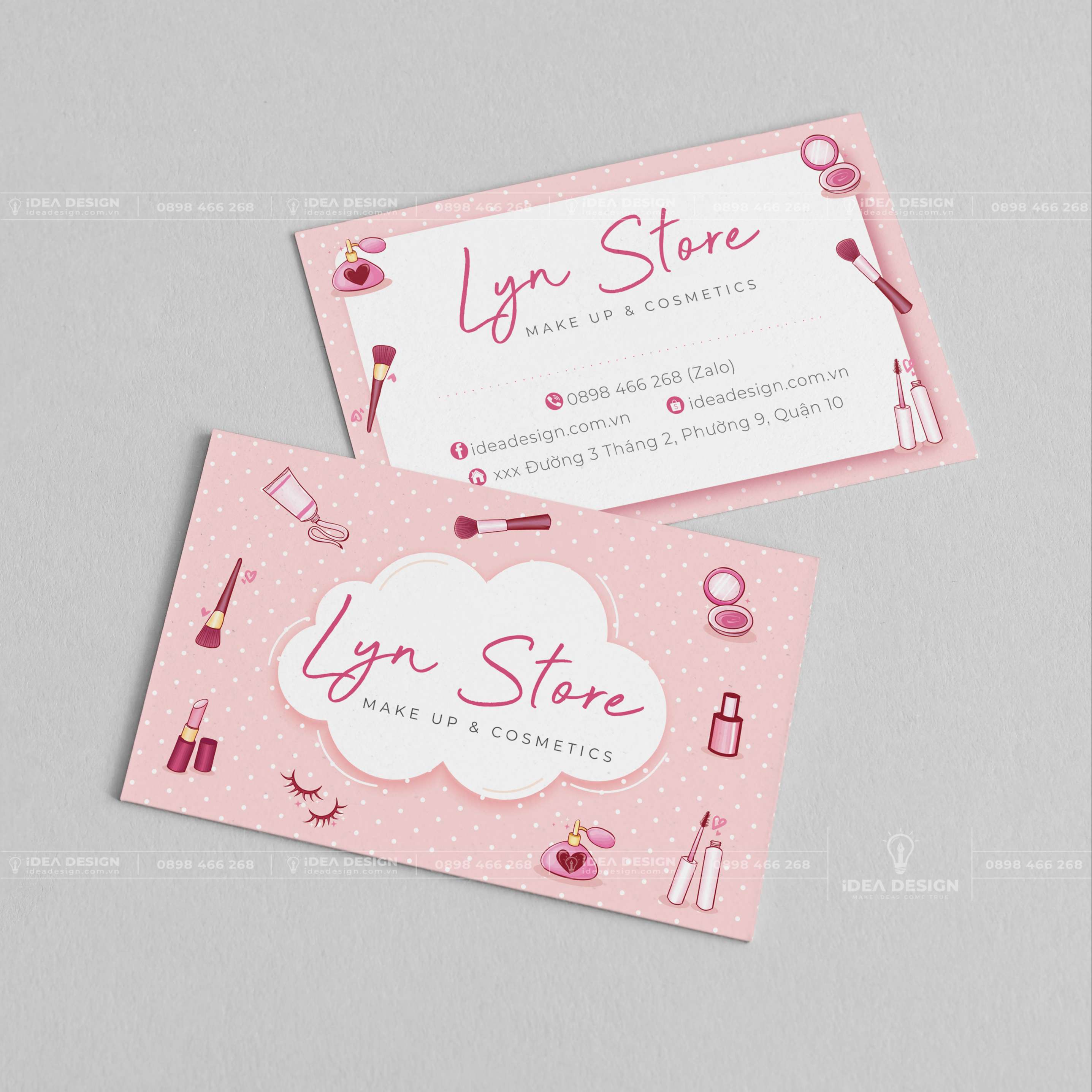 Card Visit Mỹ Phẩm - Make Up 04