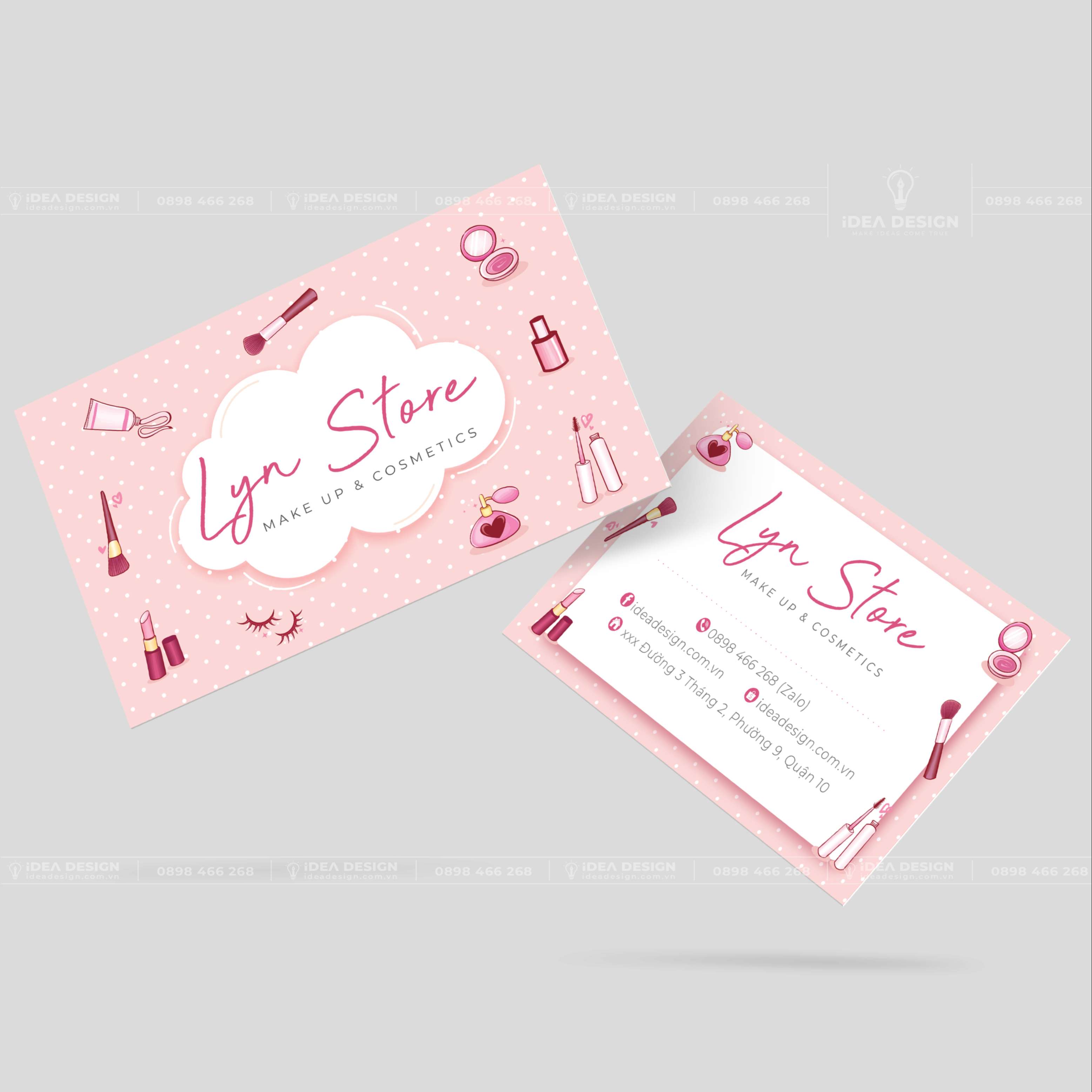 Card Visit Mỹ Phẩm - Make Up 04