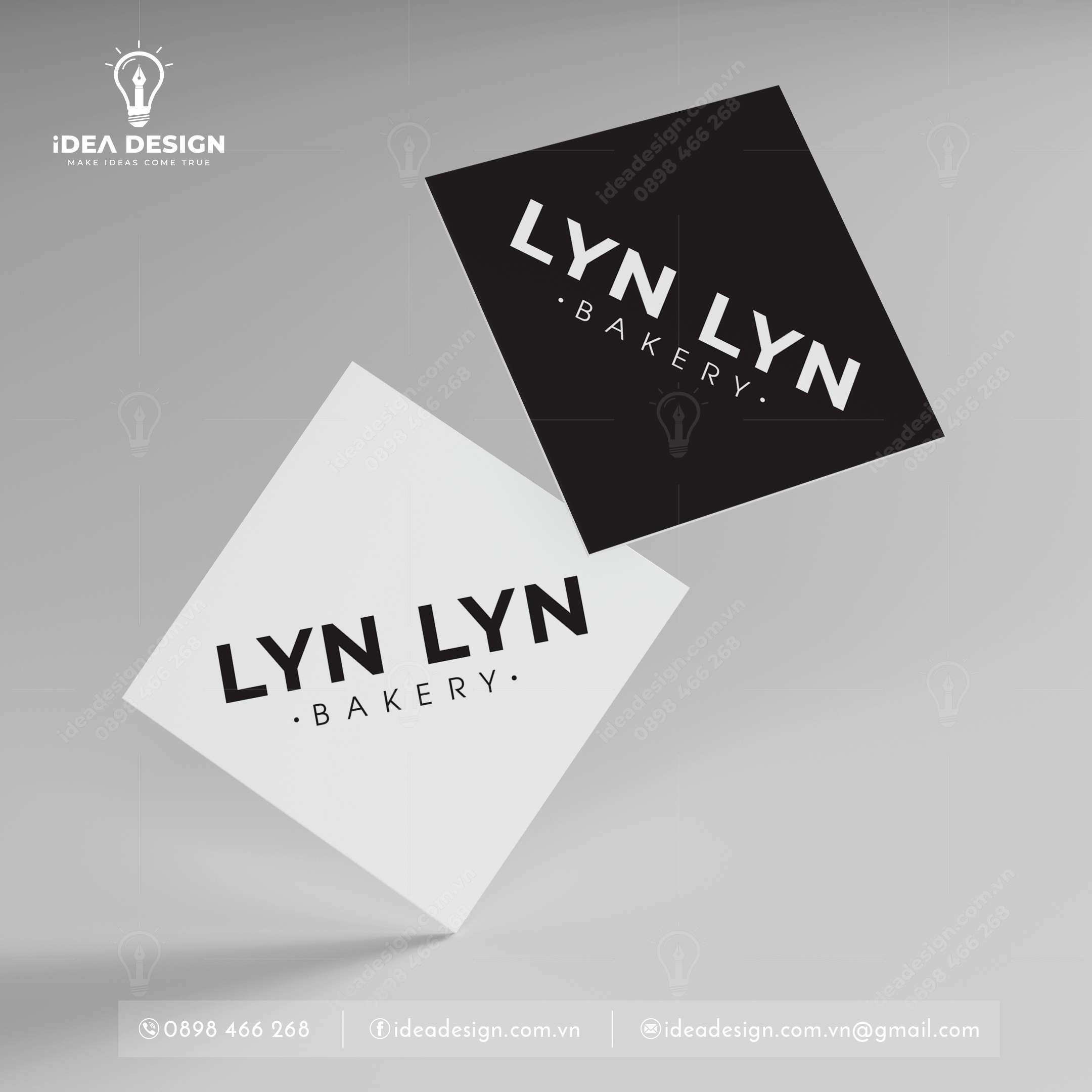 Tag Cắm Bánh Sinh Nhật - Hình Vuông 10