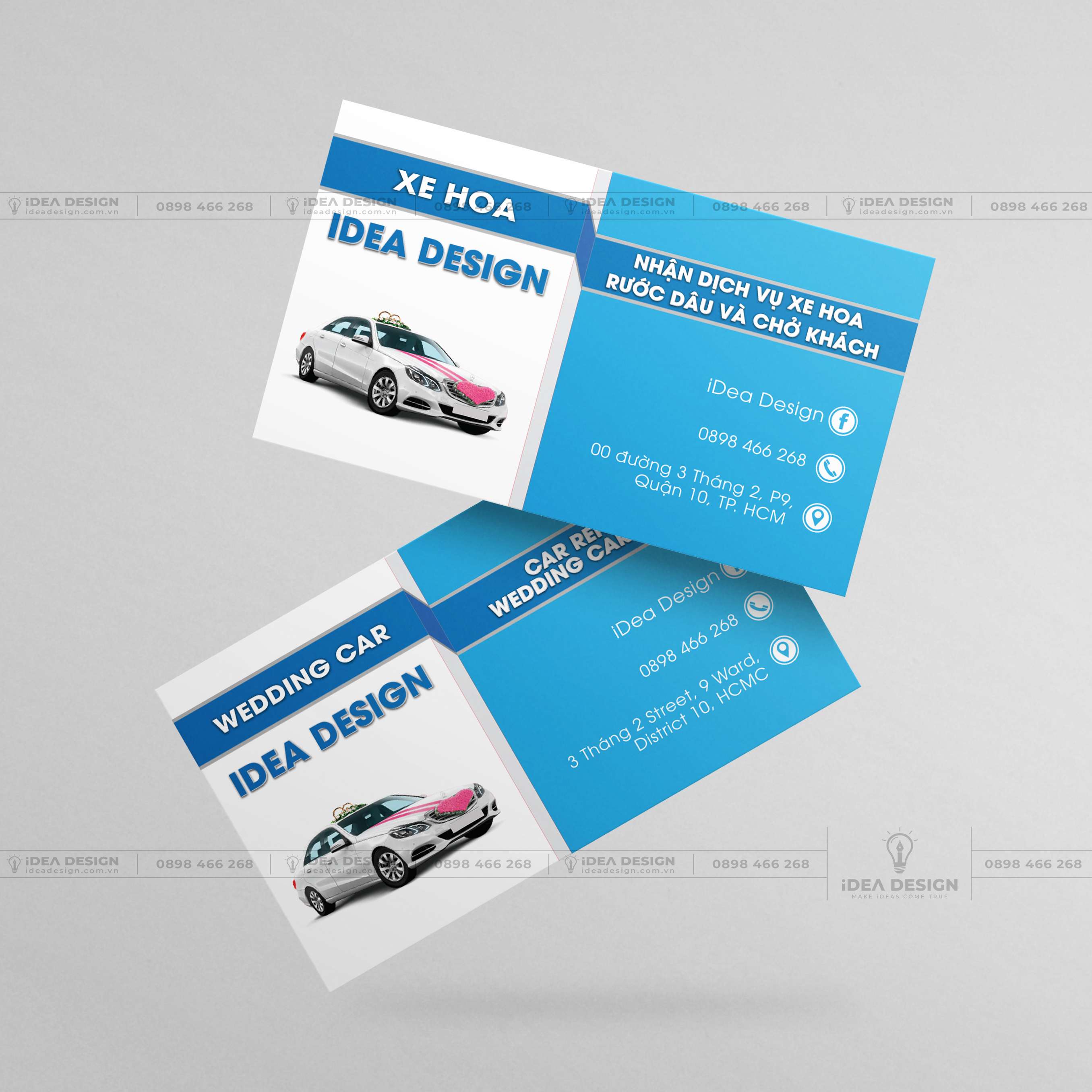 Card Visit Xe Hoa - Cho Thuê Xe Cưới 01